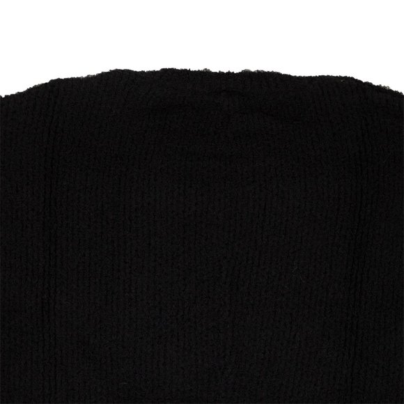 UNRAVEL PROJECT Black Cropped Crew Neck Sweater Size XS $1035 - Picture 6 of 6